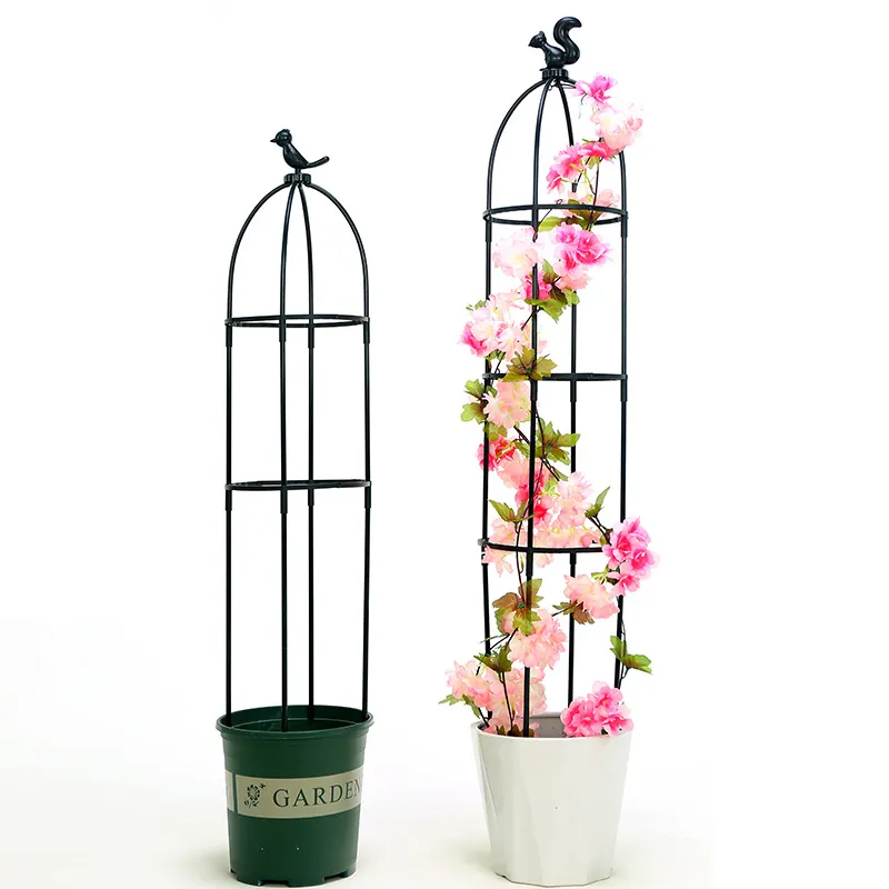 Trellis Rose Plant Support Balcony climbing bracket Climbing Vines And Plants Metal Trellis Garden Tower Obelisk Garden Trellis