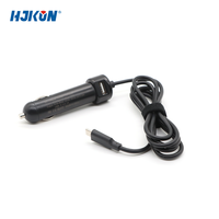 Chargeur de voiture USB-C 65W PD pour ordinateur portable, adaptateur d'alimentation 12V 24V pour télétravail, voyages d'affaires, charge rapide et sûre haute performance
