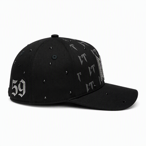 Cappelli da Baseball Snapback in Cotone Ricamati a Mano Stile Gorra con Visiera Curva, Cappelli da Papà Sportivi - Vendita all'Ingrosso - Product Image 4