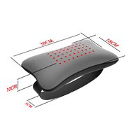 Nouvelle version lumière LED photothérapie voiture oreiller rouge profond + infrarouge cou et épaule oreiller