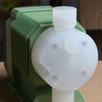 Pompe de dosage de dosage de chlore liquide acide à membrane de traitement de l'eau