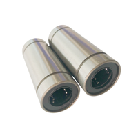 Roulement linéaire de type long LM10LUU LM12LUU LM16LUU LM20LUU |   Douille linéaire allongée de 20 mm, haute précision, acier chromé P5, CNC