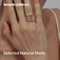 Bague personnalisée sur mesure en acier inoxydable plaqué or fin, anneaux épais pour femmes