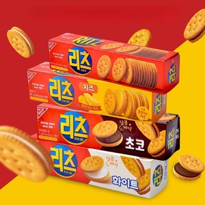 <span class=keywords><strong>Biscotti</strong></span> Sandwich <span class=keywords><strong>al</strong></span> formaggio croccante coreano 96g snack esotici sapore di crema dolce all'ingrosso - Product Image 1