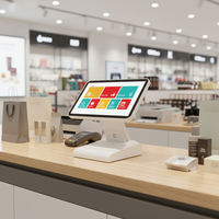 Terminal Punto de Venta Todo en Uno de Escritorio con Sistema Operativo Android/Windows, 1 Año de Garantía, Modelo S08