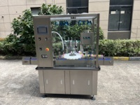 Machine de remplissage métallique pour flacons de shot Aviator avec pompe pour concentrés, suppléments et boissons nootropiques