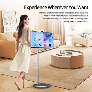 Battery Power Wireless Tv Portable 27 Inch Stand Smart With Camera Touch Screen Display Interactive Televisor 21.5 Inch Digital - Product Image 5