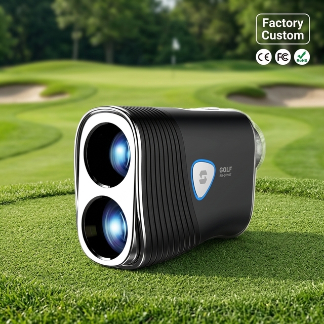 Precision Pro Golf Range Finder 1000M OLED Red Display with Slope Magnetic Flag Lock Pulse Vibration USB Rechargeable Portable