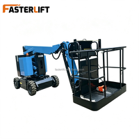 Plateforme élévatrice articulée électrique pour applications intérieures, autopropulsée, à batterie, pour le levage de personnel