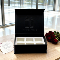 Coffret cadeau d'anniversaire de luxe, bougie aromathérapeutique artisanale, boîte rigide, emballage en papier avec logo personnalisé