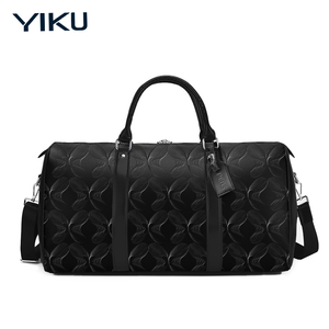 YIKU personnalisé en gros grand sac polochon tendance en cuir PU avec grande capacité sac de voyage pour unisexe - Product Image 5