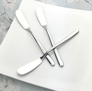 Ensemble de couteaux à beurre, cuillères, couteaux à fromage et fourchettes à fruits HBC1216, en stock et personnalisables - Product Image 2