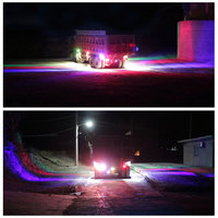 Accesorios para Automóviles, Luces Estroboscópicas de Advertencia LED de 6smd para Camiones, Luces Intermitentes Laterales para Camiones, SUV, Camionetas, Súper Brillantes