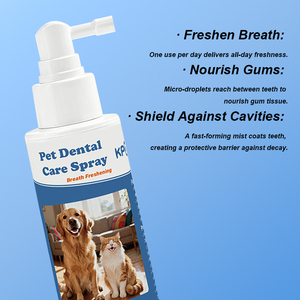 Spray Desenredante para Mascotas, Elimina el <span class=keywords><strong>Mal</strong></span> <span class=keywords><strong>Aliento</strong></span>, Limpieza Dental para <span class=keywords><strong>Perros</strong></span>, Cuidado Bucal, <span class=keywords><strong>Aliento</strong></span> Fresco para <span class=keywords><strong>Perros</strong></span> y Gatos - Product Image 3