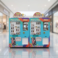 Máquina Expendedora de Impresión de Carcasas de Teléfono DIY, Quiosco de Autoservicio 24h Sin Supervisión con Control Remoto en la Nube para Centros Comerciales y Estaciones
