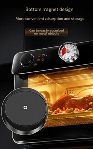 Temporizador de Cocina Mecánico de Acero Inoxidable, Resistente al Agua y Ecológico, con Control Táctil, <span class=keywords><strong>Cuenta</strong></span> <span class=keywords><strong>Regresiva</strong></span> de hasta 60 Minutos <span class=keywords><strong>para</strong></span> Hornear, <span class=keywords><strong>para</strong></span> Estudiantes - Product Image 5