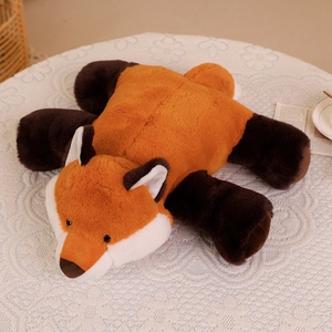 Zorro de peluche de 50cm y 65cm para niños, almohada de animales Kawaii, decoración del hogar - Product Image 2