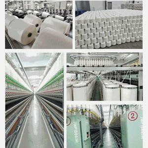 Hilo de Mezcla de Bambú y Algodón, Hilado en Anillo, Ne 32/1, Suave y Transpirable, para Tejer Ropa, Calcetines, Hilado Personalizado - Product Image 3