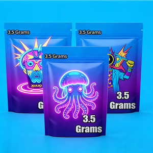 Stand-Up Odor-Proof Pouch Bags 3.5g Custom-<b>Labeled</b> BOPP/VMPET/PE for Food & Baby Food <b>Packaging</b> - Product Image 1