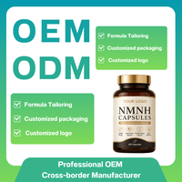 Capsules NMNH à Marque Blanche OEM – Formule 60 Capsules pour le Soutien Quotidien du Bien-être Cellulaire des Adultes