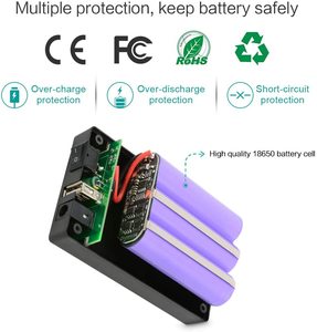Talentcell Dc Usb-Uitgang Draagbare 18650 Oplaadbare 12V Batterij Lithium Ion Dc Ups Module Wifi Router Ups - Product Image 3