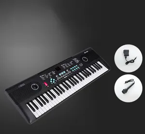 Clavier musical pour enfants 61 touches piano électrique orgue électronique clavier plastique ABS pour enfants