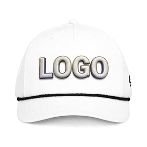 Gorra de Béisbol Personalizada con Bordado 3D en Dos Tonos, Gorra Casual Unisex Ajustable con Logotipo Bordado en Sarga de Algodón, Color en Contraste - Product Image 5