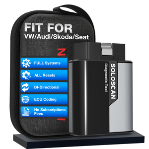 Outil de diagnostic Audi KINGBOLEN Soloscan Bluetooth, analyse complète du système, codage ECU, noir - Product Image 1