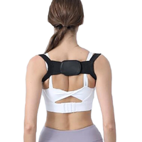 Correcteur de posture unisexe Cyrus en néoprène respirant et personnalisable, certifié CE, pour l'alignement des épaules et le soulagement des douleurs dorsales, clavicule