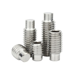 Top Manufacturer Factory Price DIN915 Stainless Steel Hex Socket <strong>Set</strong> <strong>Screw</strong> With Dog Point - Product Image 6