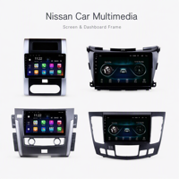 Marco de Audio para Automóvil Nissan, Radio Android Universal, CarPlay, Estéreo, Mirror Link, Reproductor Bluetooth, Pantalla Grande
