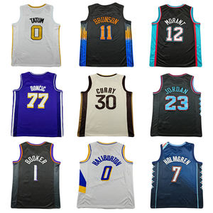 قميص كرة سلة سريع الجفاف بطباعة رقمية، زي كرة سلة رخيص، ملابس تدريب رياضية بنمط مطرز للأنشطة الخارجية - Product Image 2