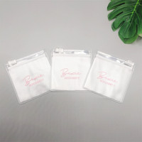 Sacs Ziplock Personnalisés Mignons en Gros, Petits Sacs Givrés à Fermeture Éclair pour Emballage de Bijoux, Sachets Scellés en Plastique à Fermeture Zip