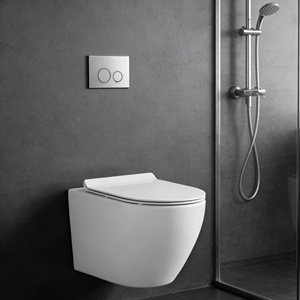 <span class=keywords><strong>WC</strong></span> <span class=keywords><strong>suspendu</strong></span> mural pour projets hôteliers, sanitaires de salle de bain, cuvette en céramique avec réservoir encastré et plaque de <span class=keywords><strong>chasse</strong></span> <span class=keywords><strong>d</strong></span>'<span class=keywords><strong>eau</strong></span> - Product Image 4