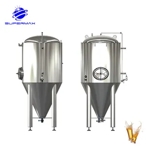 1000L 2000L 3000L Stainless Steel Beer Fermentation Tank Craft Beer SUS304 Fermenter