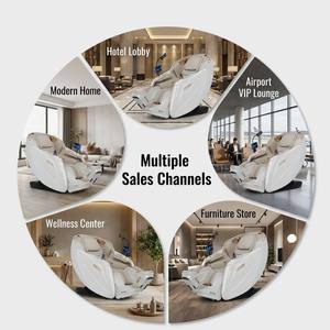 <span class=keywords><strong>เก้าอี้</strong></span>นวดตัวเต็มรูปแบบ LEERCON รุ่น Split-type Legrest Drive High Business Spec พร้อมระบบนวดขา 4D AI Dual-Mechanism Leg Sync 181 °   แรงโน้มถ่วงเป็นศูนย์ - Product Image 2