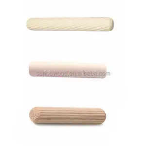 Wholesale Wood Dowels Eucalyptus Wood Dowel Pins Wood Dowel Screw