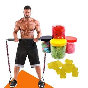 Gratis Ontwerp Private Label Vegetarische Pre-Workout Gummies Pre-Workout Gummy Supplementen Voor Mannen En Vrouwen