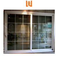 WANJIA Profilé de fenêtres en PVC personnalisé de style américain moderne antivol en vinyle Upvc coulissant en PVC avec rideaux à persiennes