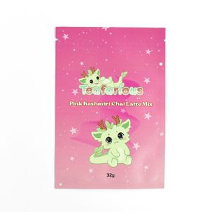 Bolsa de Mylar Personalizada con Impresión a Medida, Sellado de 3 Lados, Laminada con Papel de Aluminio, Sellado Térmico, para Muestras de Café, Té, <span class=keywords><strong>Chai</strong></span>, Latte y Mezclas - Product Image 2