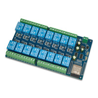 Module de relais 16 canaux ESP32 avec alimentation DC5V, carte de développement LC-Relay-ESP32-16R-D2 10A pour développement secondaire