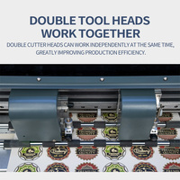 Plotter de Corte Skycut A3Max6 con Servomotor, Estructura de Doble Carro, Alimentador Automático, Cortador de Hojas de Etiquetas de Alta Eficiencia