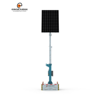 En stock pour la tour de sécurité solaire GD460 pour application routière avec système de batterie 25,6 V