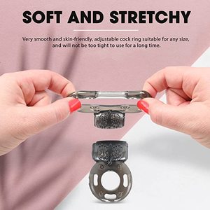 YPM 아마존 hotselling 오랜 시간 수탉 반지 지연 사정 제어 실리콘 Cockrings 남근 반지 남성용 - Product Image 3