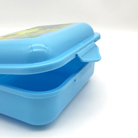 Rentrée des classes Boîte petit-déjeuner pour enfants Boîte à collation en PP sans BPA à clapet ouverte en une seule pièce