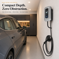 Chargeur de véhicule électrique commercial Type 2 11KW 22KW Triphasé STATION DE RECHARGE VE OCPP 1.6 4G WiFi Montage mural ou sur poteau