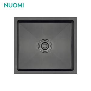 Lavello da Cucina Portatile NUOMI CARLOW, Fatto a Mano, da Incasso, Stile Industriale Minimalista in Acciaio Inossidabile - Product Image 5