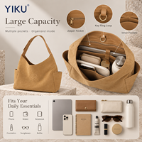 Sac hobo en daim personnalisé pour femmes, grande capacité, sac à main épaule, sac fourre-tout souple et décontracté, fabricant OEM ODM, marque privée