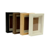 Huifeng Vente en gros Personnalisé 5x7 8x10 Bois 3D Shadow Box Frame