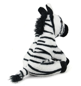 Peluche zèbre assise, animal en peluche rayé noir et blanc, peluche douce et câline pour enfants, décoration d'intérieur, cadeau d'anniversaire - Product Image 6